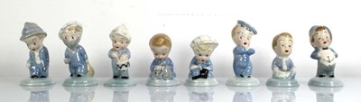 Lot 181 - A set of eight Wade figures: Tinker, Tailor....