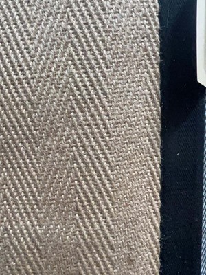 Lot 5001 - Large modern rug, herringbone pattern with...