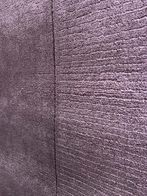 Lot 5009 - Large modern rug in purple