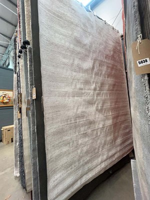 Lot 5037 - Large modern rug in silvery grey
