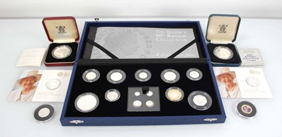 Lot 326 - A Royal Mint silver thirteen coin set...