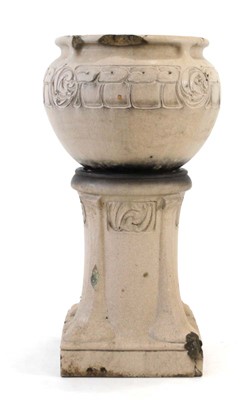 Lot 195 - Archibald Knox for Lefco Ware, a stoneware...