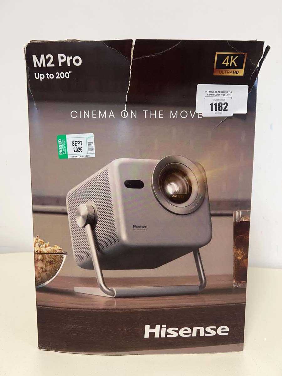 Lot HiSense M2 Pro Smart Mini Projector 4K, boxed