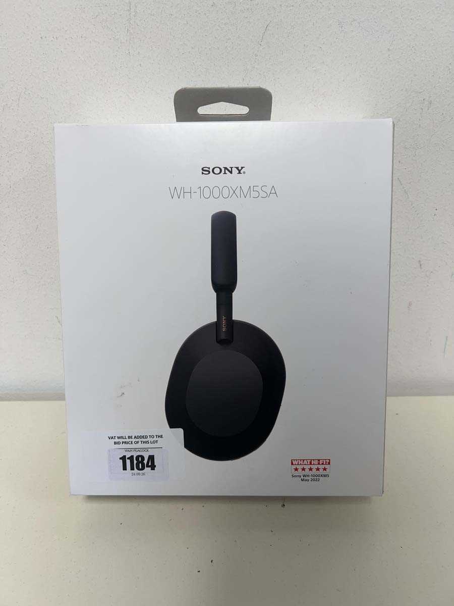 Lot SONY WH-1000XM5SA over ear wireless headphones,...