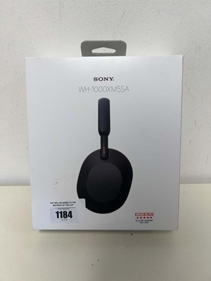 Lot SONY WH-1000XM5SA over ear wireless headphones,...