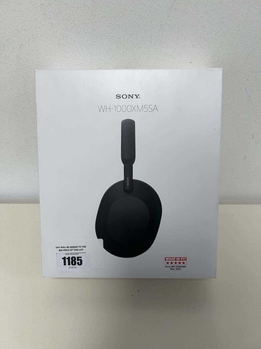 Lot SONY WH-1000XM5SA over ear wireless headphones,...
