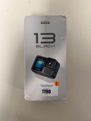 Lot GoPro Hero 13 Black action camera, *SEALED