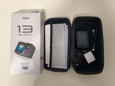 Lot GoPro Hero 13 Black action camera, *boxed with...