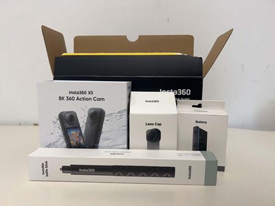 Lot Insta360 Action Camera pack including Insta360...