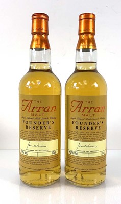 Lot 106 - 2 bottles of The Arran Malt Founder's Reserve...