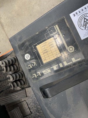 Lot 4460 - STILL R20-16 three wheeled forklift, 1600kg...