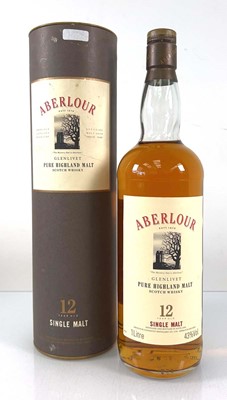 Lot 117 - A bottle of Aberlour Glenlivet 12 year old...