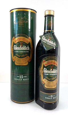 Lot 121 - A bottle of Glenfiddich Cask Strength 15 year...