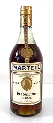 Lot 128 - A bottle of J&F Martell VSOP Medaillon Cognac...