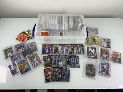 Lot 1182 - Box containing a quantity of Topps Football...