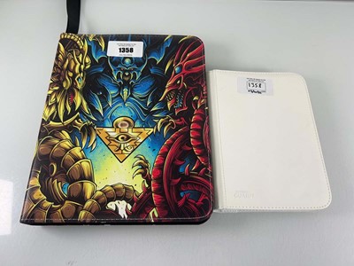 Lot 1358 - (2) Binder containing Japanese Yu-Gi-Oh cards...