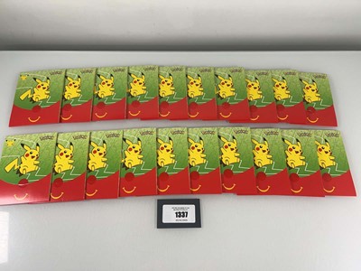 Lot 1337 - 20 Pokémon TCG 25th Anniversary McDonald's...