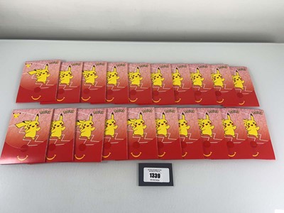 Lot 1339 - 20 Pokémon TCG 25th Anniversary McDonald's...