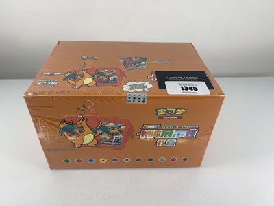 Lot 1345 - Pokémon TCG Chinese Charizard Card Display...