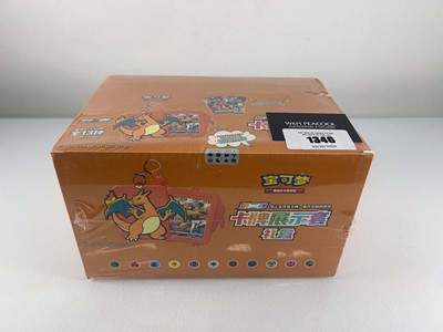 Lot 1346 - Pokémon TCG Chinese Charizard Card Display...