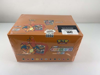 Lot 1347 - Pokémon TCG Chinese Charizard Card Display...