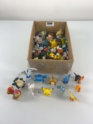 Lot 1200 - Quantity of vintage Tomy Toy/OddzOn Pokémon...