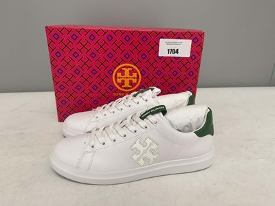 Lot Tory Burch US 7 double t howell court leather...