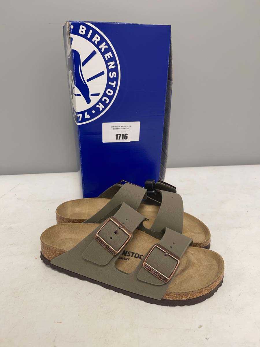 Lot Birkenstock EU37 arizona BS sandals in stone -...