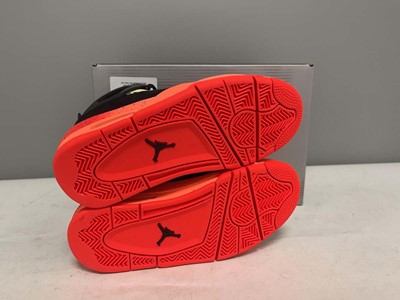 Lot Nike UK4 air jordan 4 retro (GS) trainers in...