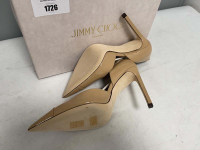 Lot Jimmy Choo UK5 brigitte patent leather heels...