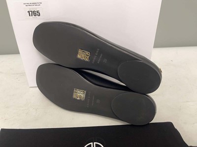 Lot Annie Bing EU39 ana smooth leather flats in...