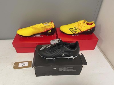 Lot 3x Boxed pairs of football boots to include...