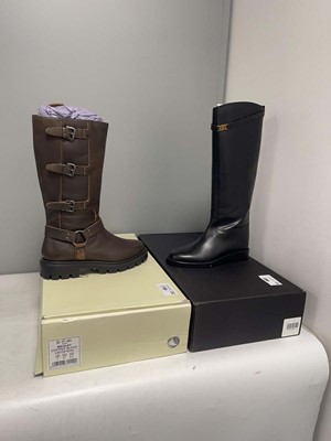 Lot 2x Boxed pairs of boots to include Massimo...