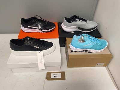 Lot 4x Boxed pairs of trainers to include Babolat...