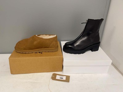 Lot 2x Boxed pairs of boots to include ME+EM EU41...