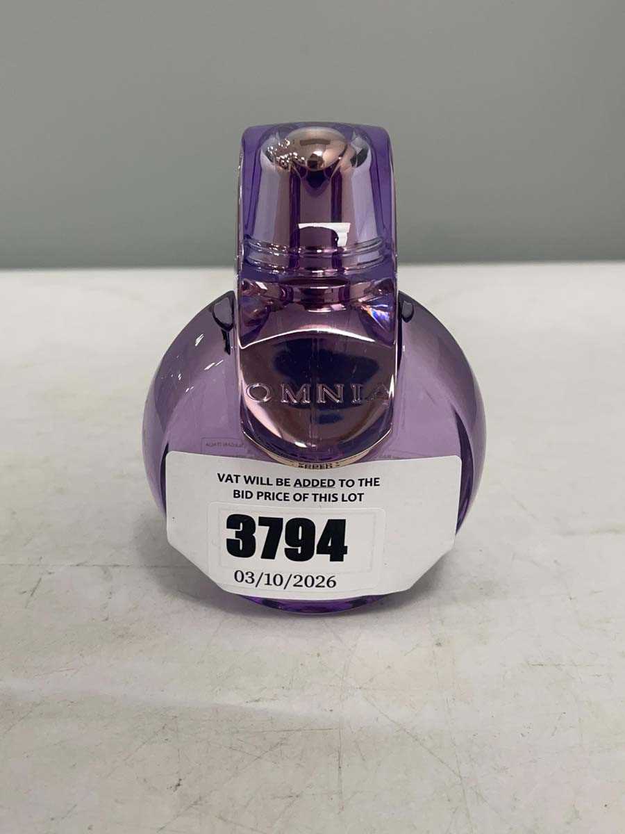 Lot Bvlgari omnia amethyste eau de toilette 100ml...