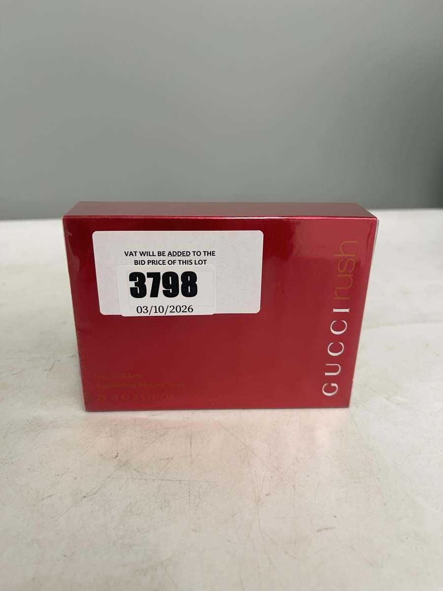 Lot Gucci rush eau de toilette 75ml