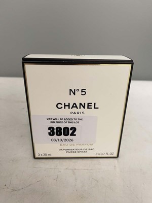 Lot Chanel Paris No.5 twist and spray eau de...