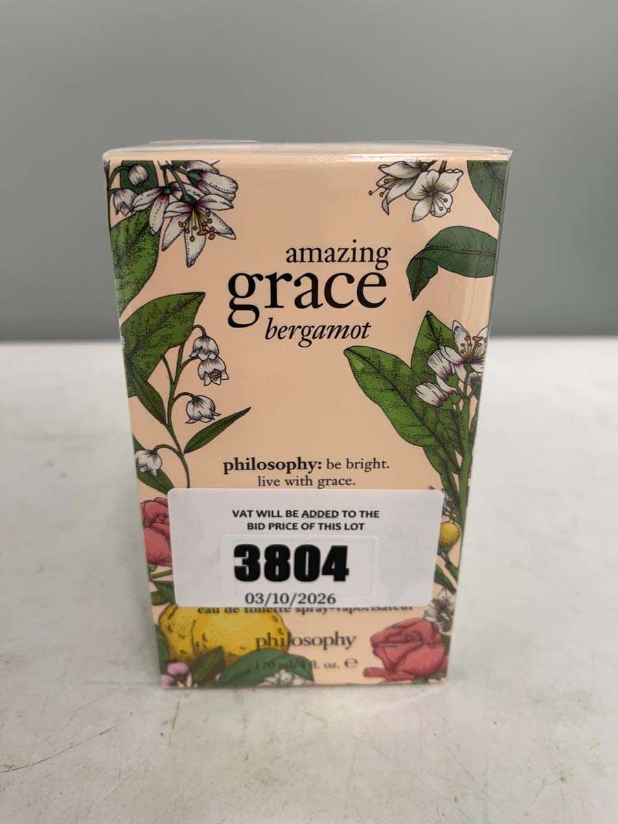 Lot Philosophy amazing grace bergamot eau de...