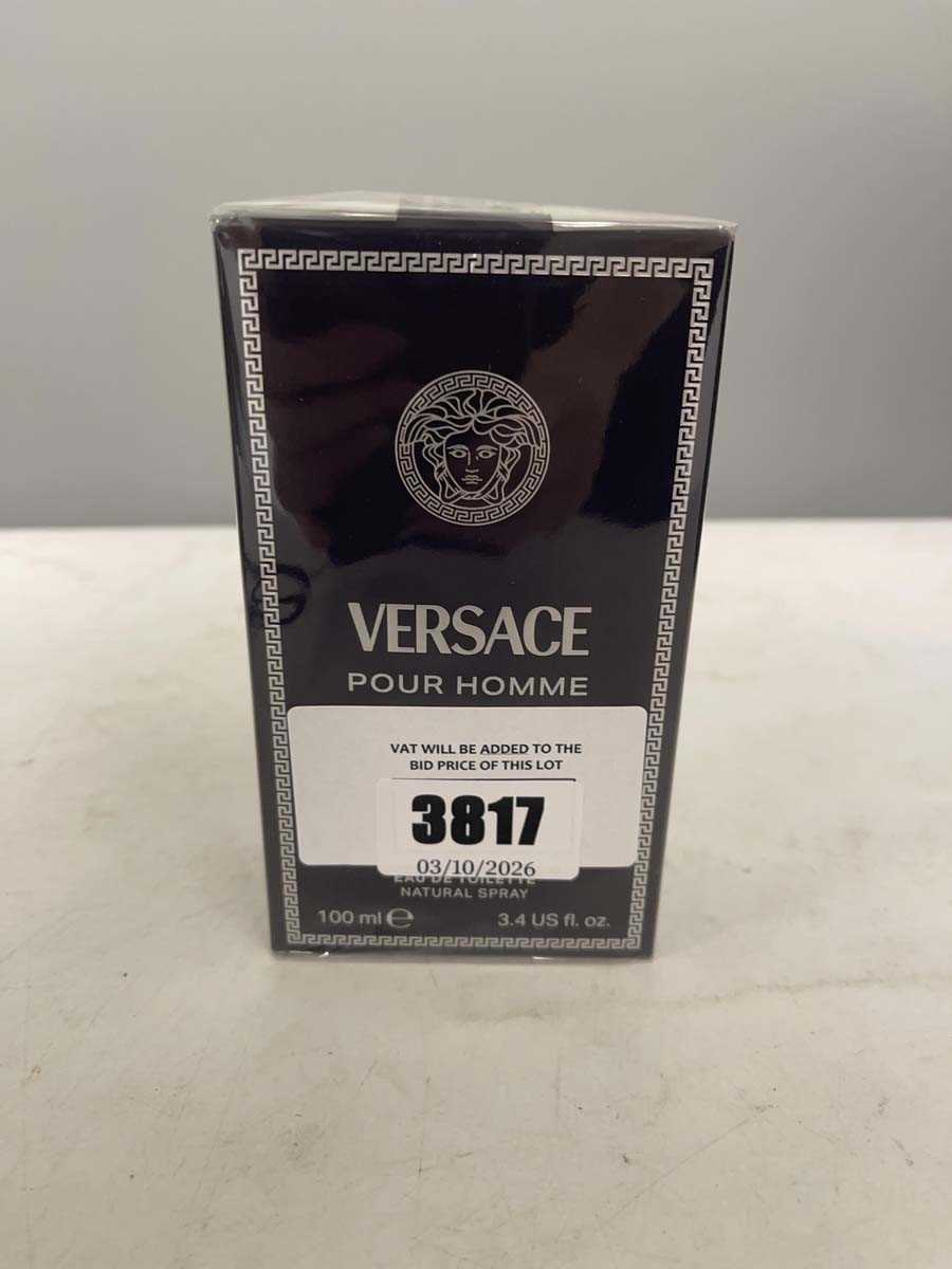 Lot Versace pour homme eau de toilette 100ml