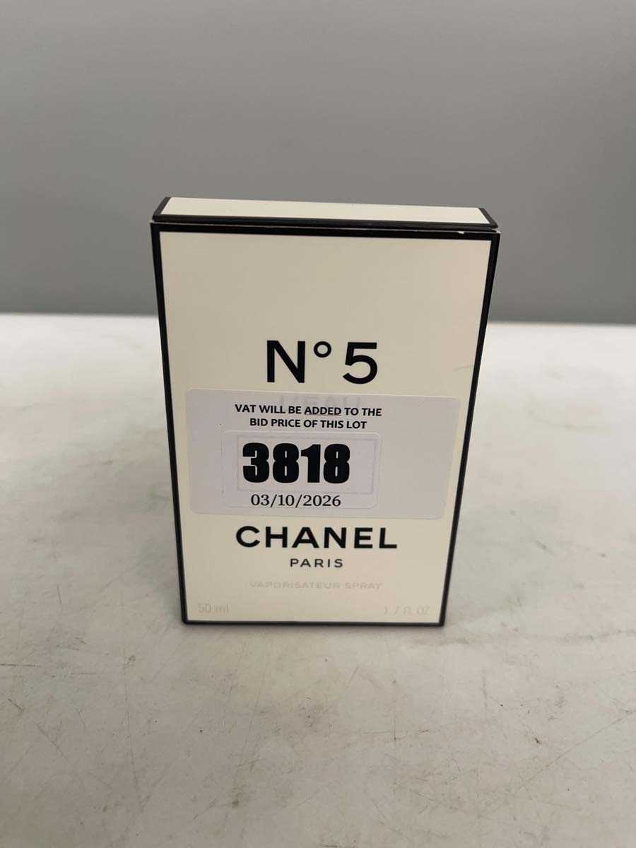 Lot Chanel Paris No.5 L'eau eau de toilette 50ml