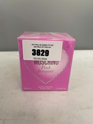 Lot Moschino pink bouquet eau de toilette 100ml