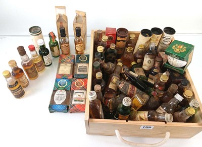 Lot 156 - A collection of over 50 assorted Whisky...