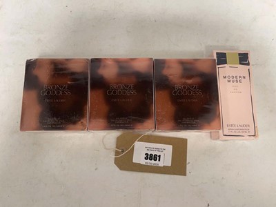 Lot 4x Estee Lauder perfumes modern muse / bronze...