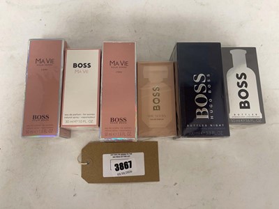 Lot 6x Hugo Boss perfumes