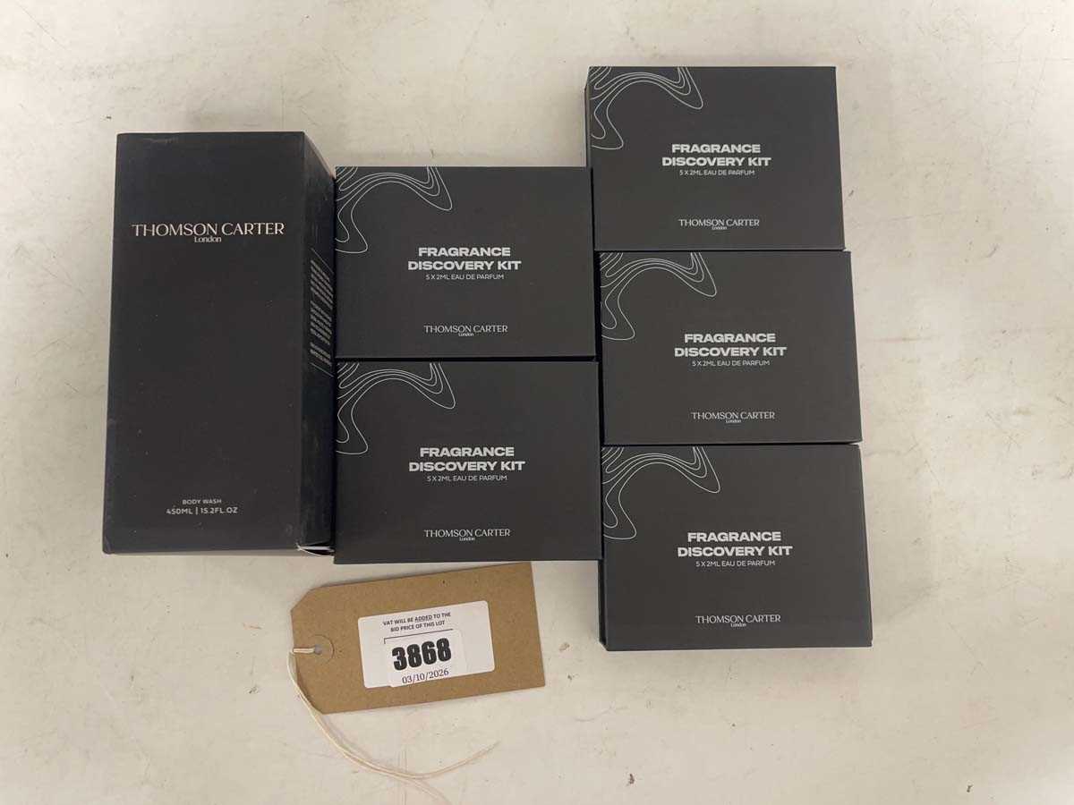 Lot Thomson Carter 450ml body wash plus 5x...