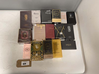 Lot Various Arabian perfumes
