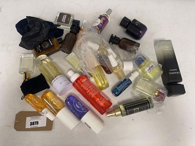 Lot Various loose / part used perfumes