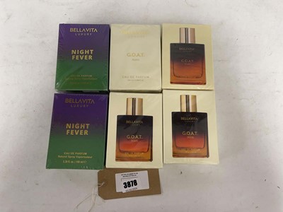 Lot 6x Bellavita luxury perfumes