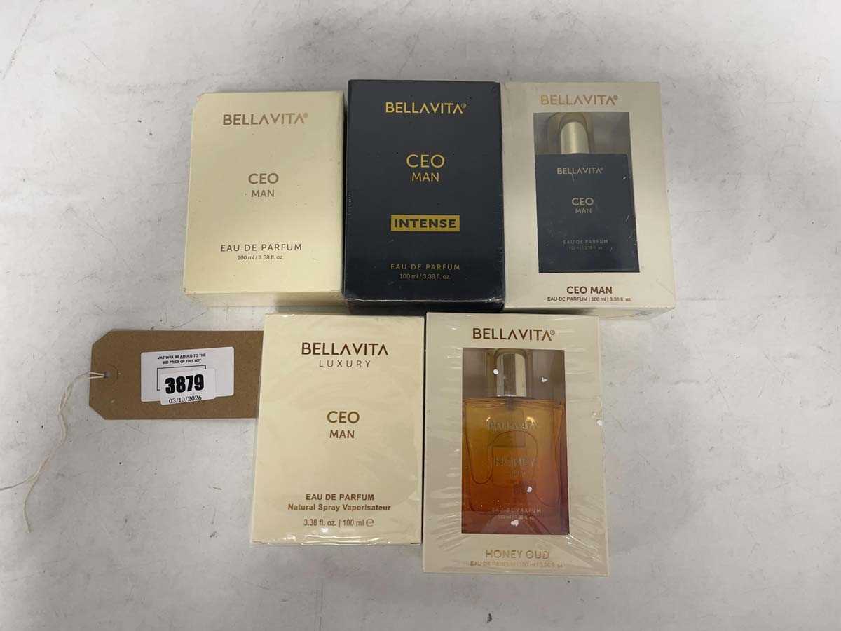 Lot 5x Bellavita luxury perfumes